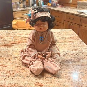 Very realistic Indian doll